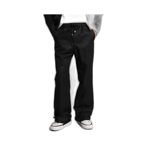 Drawstring Straight Pants
