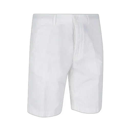 Belt-Looped Slim-Cut Shorts