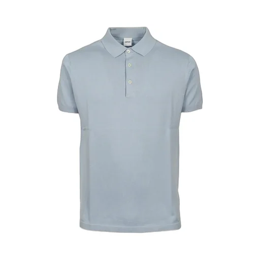 Buttoned Short-Sleeved Polo Shirt