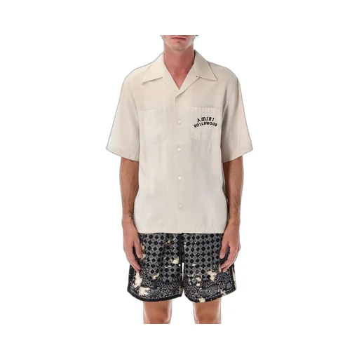 Logo Embroidered Short-Sleeved Shirt