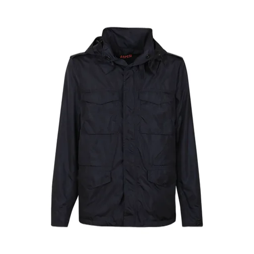 Minifield Logo Patch Hooded Jacket