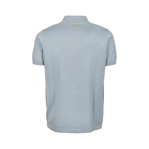 Buttoned Short-Sleeved Polo Shirt