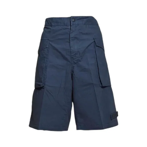 Logo Patch Bermuda Shorts