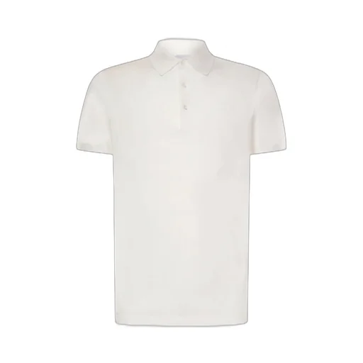 Buttoned Short-Sleeved Polo Shirt