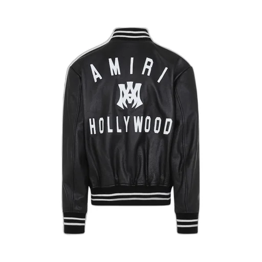 Ma Hollywood Button-Up Bomber Jacket