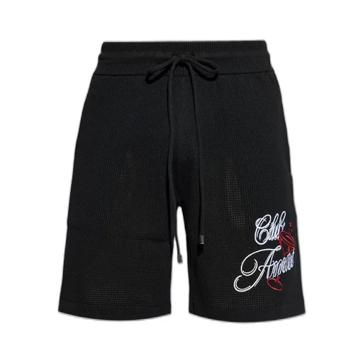 Logo Embroidered Shorts