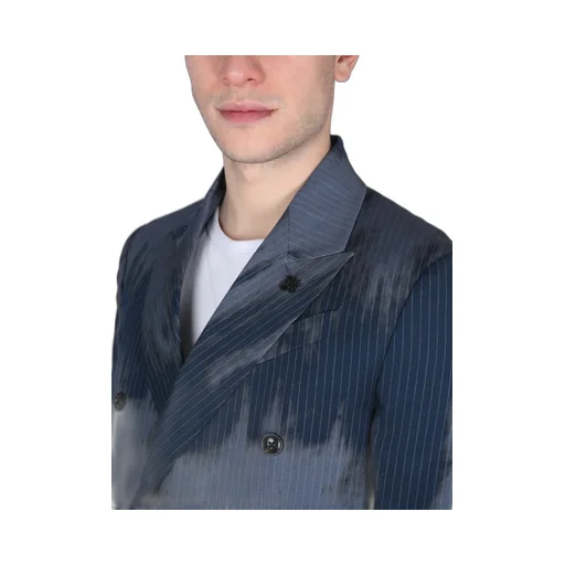 Faded Doubled-Breasted Blazer