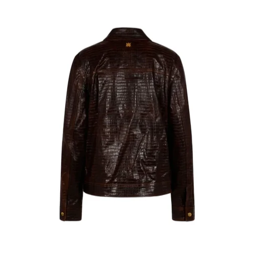 Embossed Zipped Jacket
