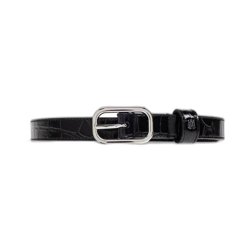 Ma Logo Plaque Buckled Belt