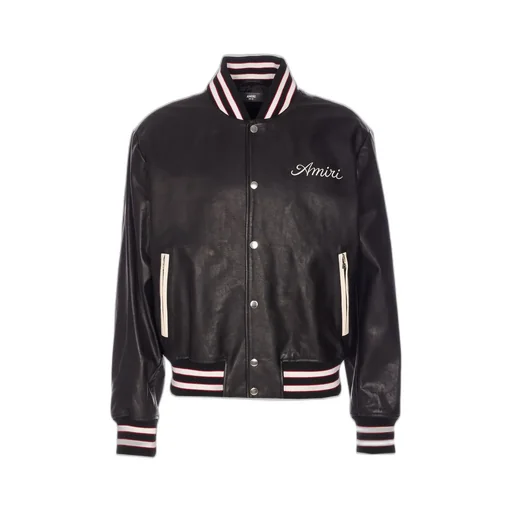 Logo Embroidered Bomber Jacket