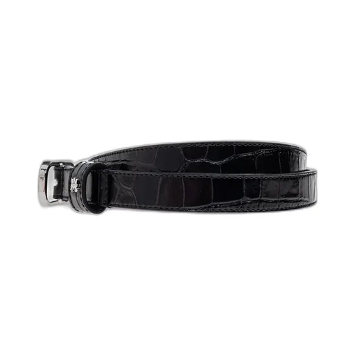 Ma Logo Plaque Buckled Belt