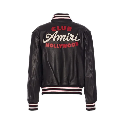 Logo Embroidered Bomber Jacket