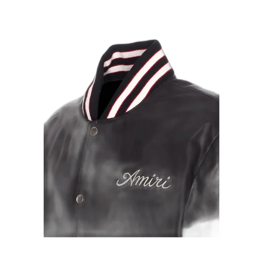 Logo Embroidered Bomber Jacket