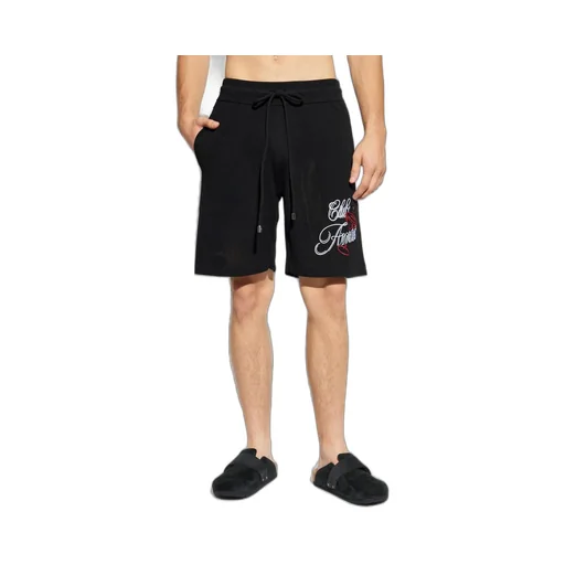 Logo Embroidered Shorts