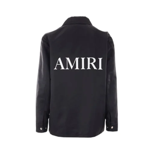 Ma Printed Buttoned Straight Hem Jacket