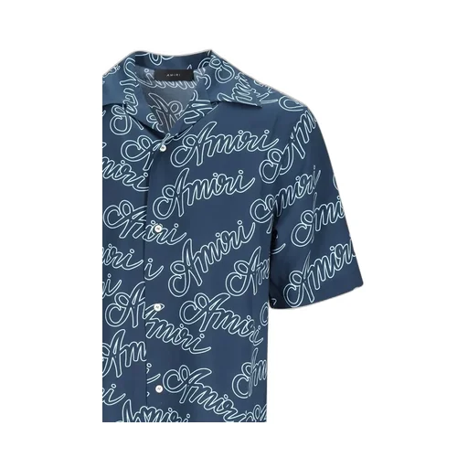 Script Allover Logo Printed Shirt