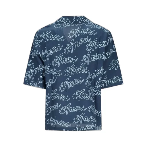 Script Allover Logo Printed Shirt