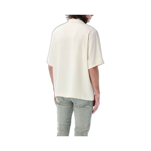 Ma Logo Embroidered Short-Sleeved Shirt