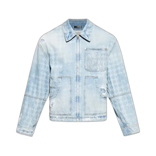 Logo Detailed Denim Jacket