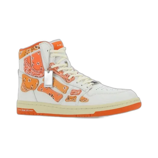 Skel Lace-Up Bandana Sneakers