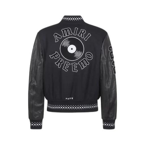 Logo Embroidered Varsity Jacket