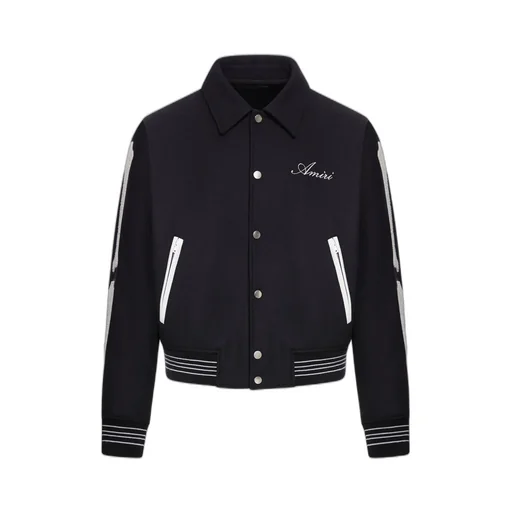 Logo Embroidered Bones Jacket