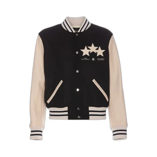 Star Patch Bomber Jacket