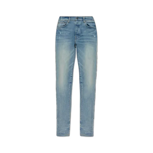 Bone Detailed Skinny Jeans