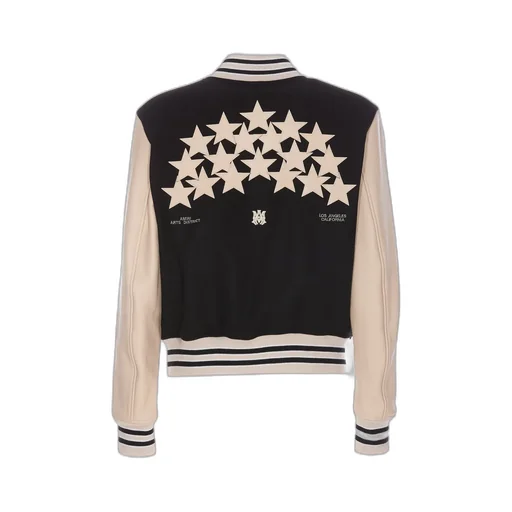 Star Patch Bomber Jacket