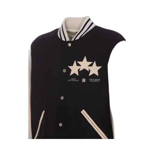 Star Patch Bomber Jacket