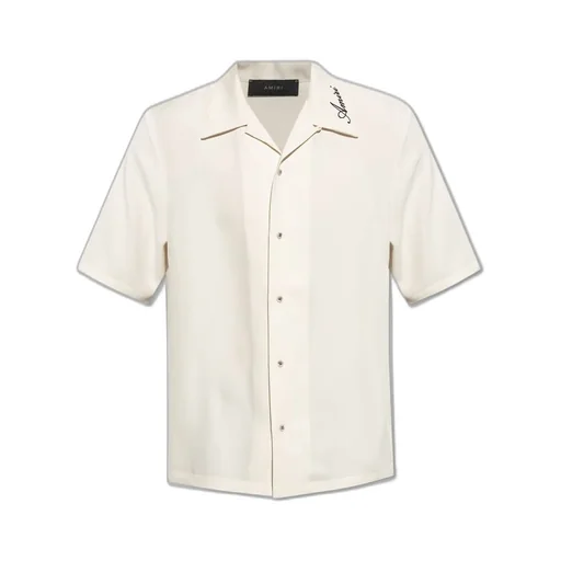 Ma Logo Embroidered Short-Sleeved Shirt