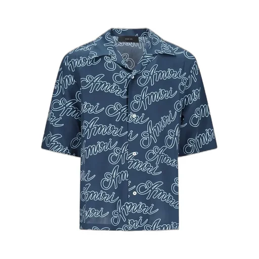 Script Allover Logo Printed Shirt