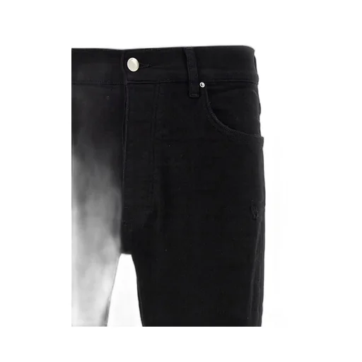 Snake Logo Printed Skinny Jeans