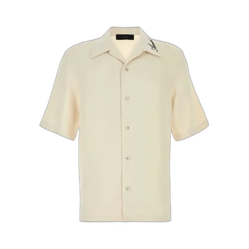 Ma Logo Embroidered Short-Sleeved Shirt
