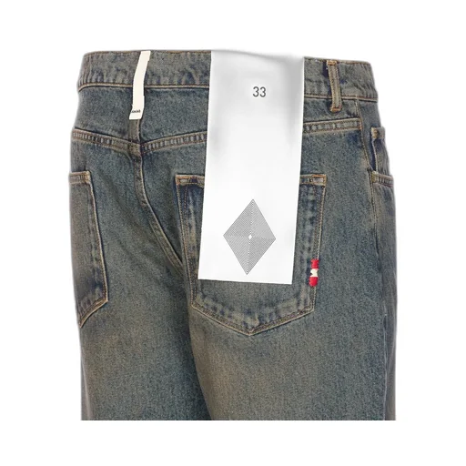 Jeremiah Mid-Rise Straight-Leg Jeans