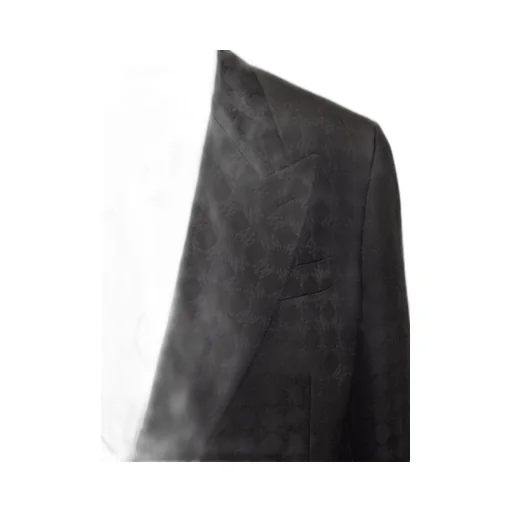 Logo Patch Double-Breasted Jacket