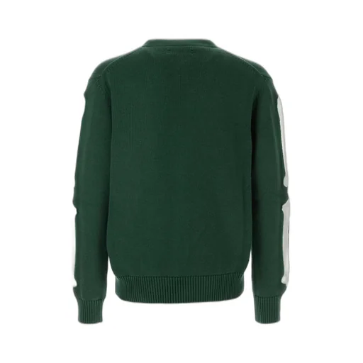Logo Embroidered Bones Cardigan