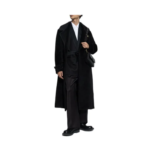 Straight Leg Pleated Trousers