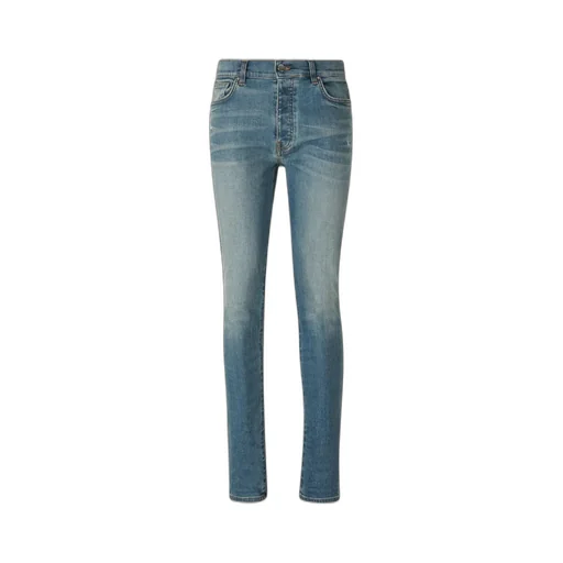 Distressed Slim-Fit Jeans