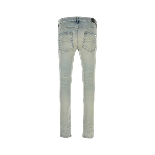 Distressed Slim-Fit Jeans