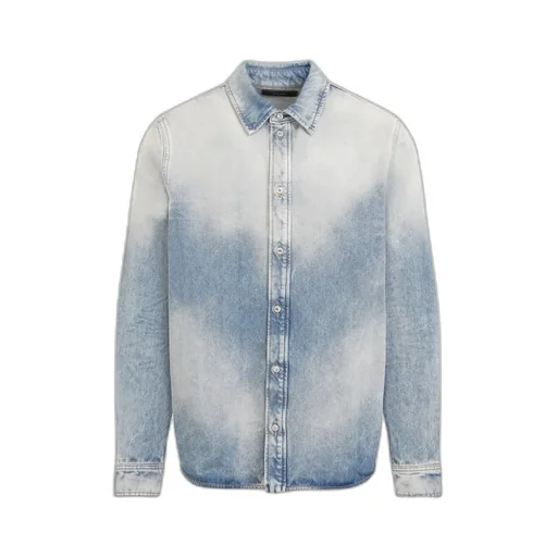 Button-Up Denim Shirt