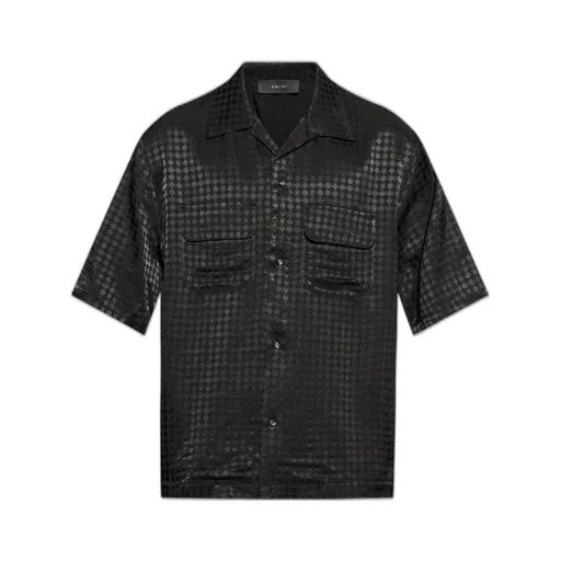Flap Pocket Short-Sleeved Shirt
