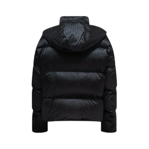All-Over Logo Printed Padded Down Jacket