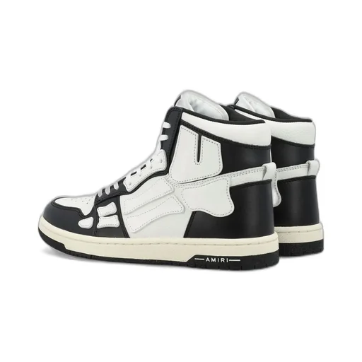 Skel Panelled High-Top Lace-Up Sneakers