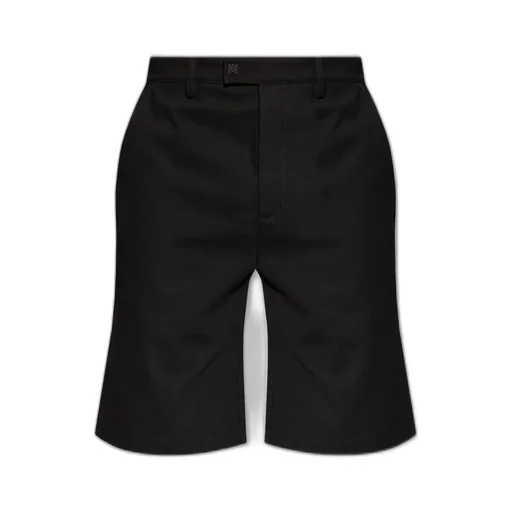 Logo Embroidered Bermuda Shorts