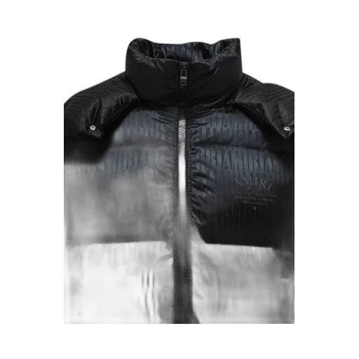 All-Over Logo Printed Padded Down Jacket
