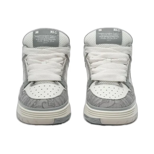 Ma-1 Round Toe Lace-Up Sneakers