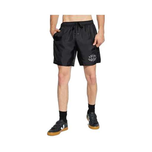 Logo Printed Swim Shorts
