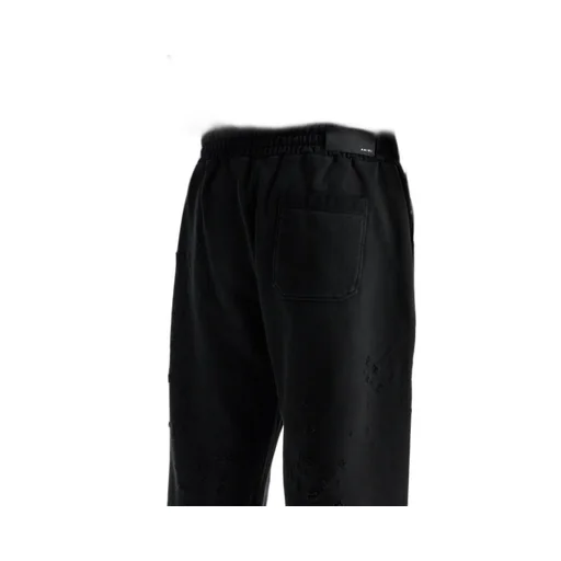 Distressed Drawstring Sweatpants