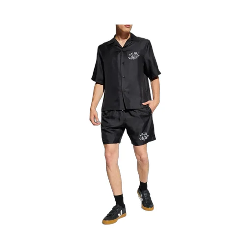 Logo Printed Swim Shorts